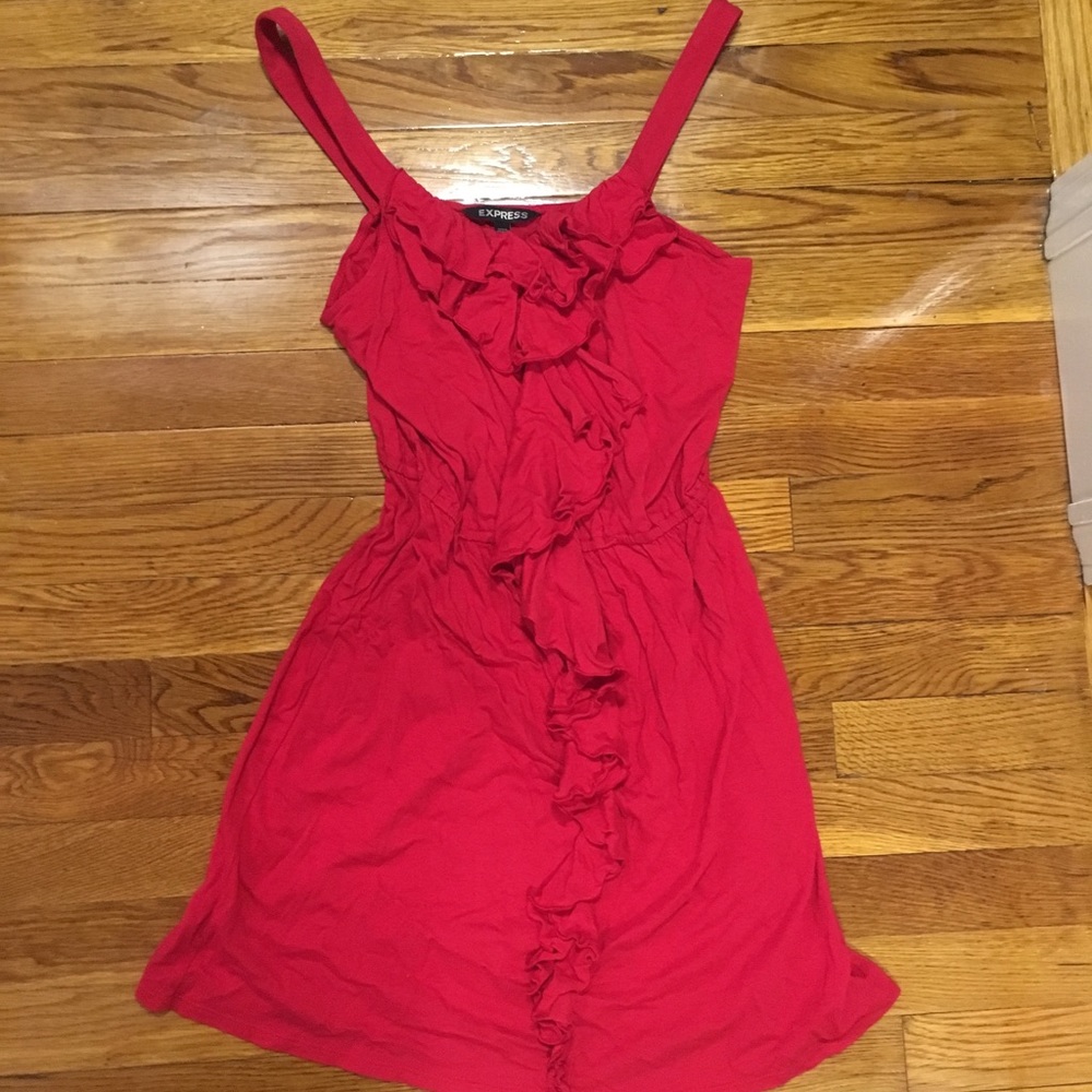 Red express dress